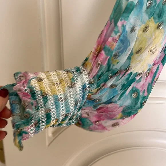 Hemant & nandita georgette dress - Picture 6 of 10